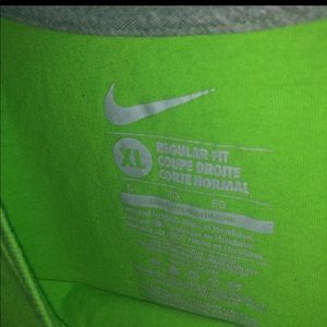 Slime green nike shirt Clearance